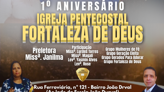 Festividade do 1º Aniversário da IPFD