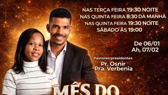 Mês do Clamor na IPBPD